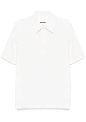 Jil Sander wool polo shirt - Neutrals