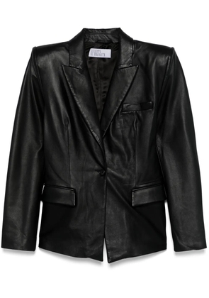 Giuseppe Di Morabito leather blazer - Black