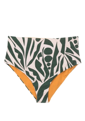 Lygia & Nanny Violeta high-waist bikini bottom - Green
