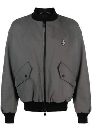 A-COLD-WALL* panelled cotton bomber jacket - Black
