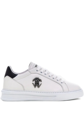 Roberto Cavalli Mirror Snake sneakers - White