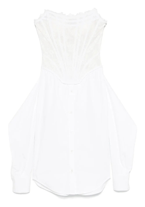 Giuseppe Di Morabito deconstructed midi dress - White