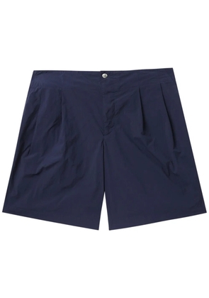 Kolor pleated tailored shorts - Blue