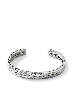 John Hardy sterling silver hammered cuff bracelet