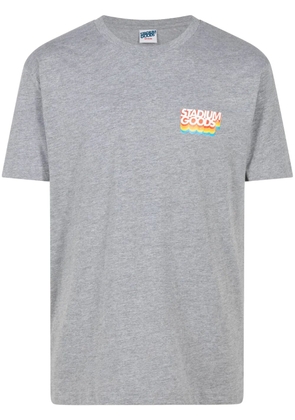 STADIUM GOODS® Gradient Logo cotton T-shirt - Grey