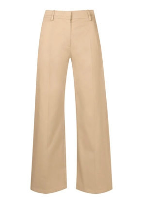 Valentino Garavani high-rise wide-leg trousers - Brown