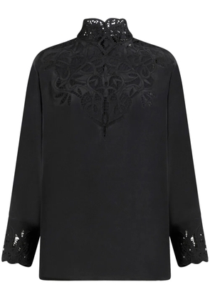 ETRO crepe de chine blouse - Black