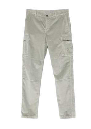 Eleventy corduroy cargo trousers - Grey