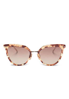 Leisure Society cat-eye Vittoria sunglasses - Brown