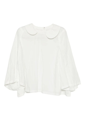 Comme Des Garçons Comme Des Garçons poplin blouse - White