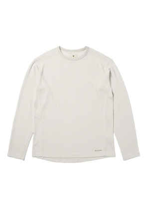 Snow Peak long-sleeve T-shirt - Grey