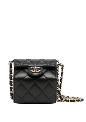 CHANEL Pre-Owned Mini Flap accordion jewellery box - Black