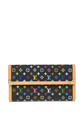 Louis Vuitton Pre-Owned x Takashi Murakami 2004 Multicolor Porte Tresor International wallet - Black