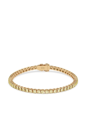 VEYNOU 18kt recycled yellow gold diamond tennis bracelet