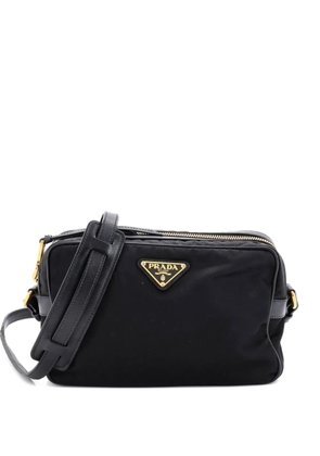 Prada Pre-Owned Camera Bag Tessuto Medium crossbody bag - Black