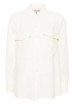 Semicouture crepe shirt - White