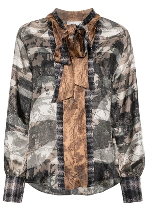 Pierre-Louis Mascia Aloe shirt - Neutrals