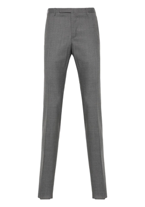 Incotex slim-fit virgin wool trousers - Grey