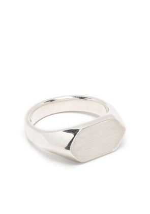 Emanuele Bicocchi silver Signet ring