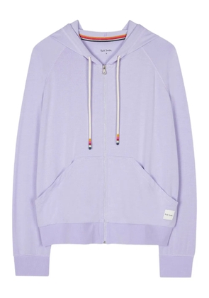 Paul Smith zip hooded loungewear - Purple