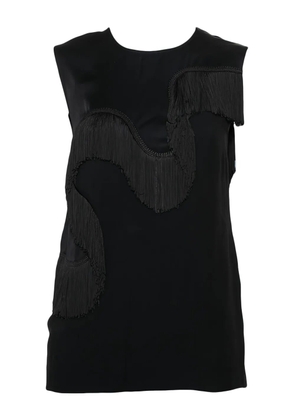 Stella McCartney Pre-Owned fringe-detailing top - Black