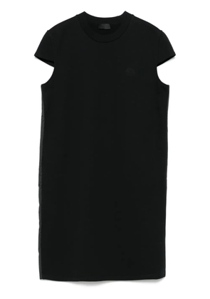 Moncler panelled mini dress - Black