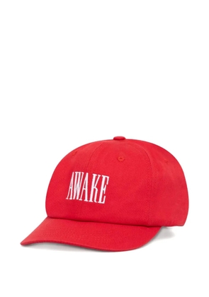 Awake NY logo-embroidered cap