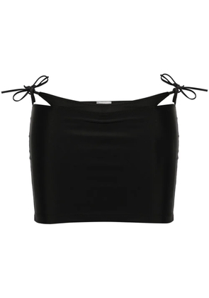 VTMNTS Paris crystal embellished mini skirt - Black