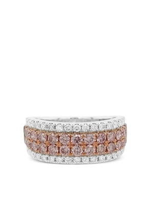 HYT Jewelry brilliant cut diamonds fine ring - Silver