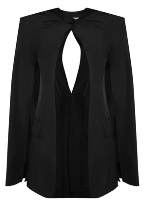 Alexander Wang collarless slit jacket - Black