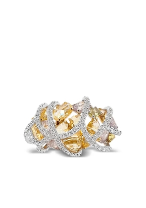 HYT Jewelry 18kt yellow gold diamond ring