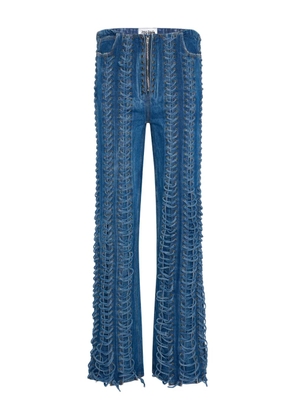 Jean Paul Gaultier The Lace-Up jeans - Blue