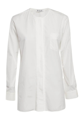 Loro Piana Pre-Owned button front pocket shirt - White