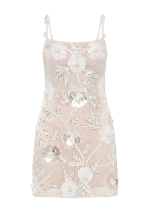 Rachel Gilbert Pierre mini dress - Neutrals