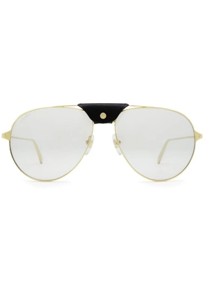 Cartier Eyewear Santos de Cartier sunglasses - Gold
