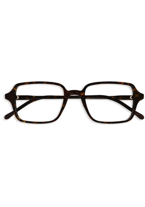 Gucci Eyewear logo-print glasses - Brown