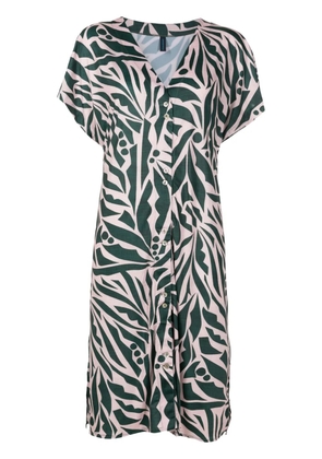 Lygia & Nanny Artemis graphic-print midi dress - Green