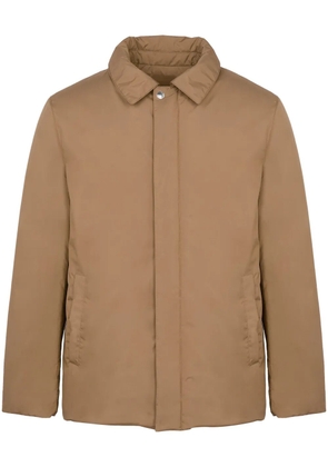 Yves Salomon waterproof padded jacket - Neutrals