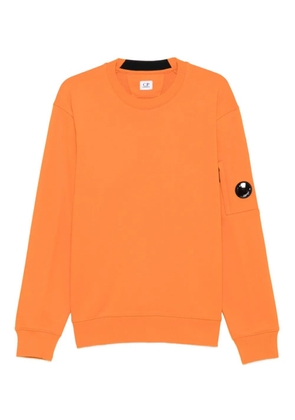 C.P. Company logo-print sweatshirt - Orange