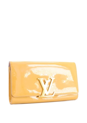 Louis Vuitton Pre-Owned Louise Patent Long clutch bag - Yellow