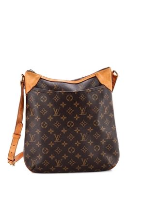 Louis Vuitton Pre-Owned Odeon Handbag Monogram Canvas MM crossbody bag - Brown