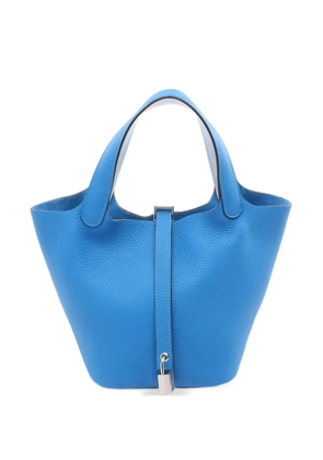 Hermès Pre-Owned 2024 Éclat PM lock tote bag - Blue