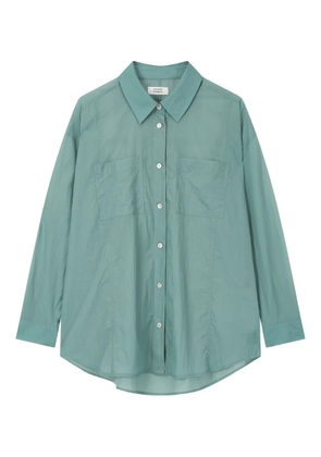 TOMBOY chest-pockets shirt - Green