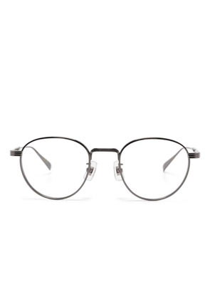 Dunhill round-frame glasses - Black