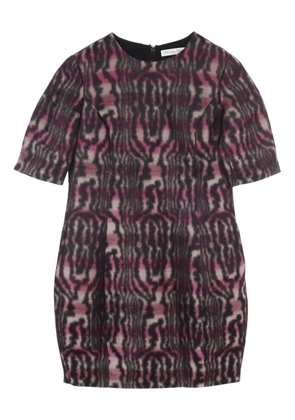 Christian Dior Pre-Owned 2010s striped silk dress - Pink