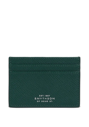 Smythson leather cardholder - Green
