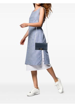 Ferragamo Pre-Owned Vara Bow chain wallet - Blue