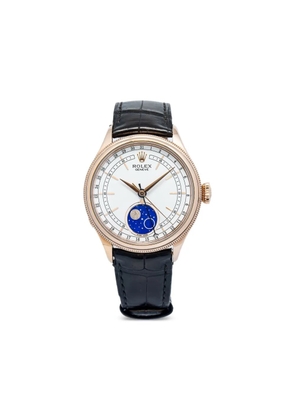 Rolex 18K rose gold Cellini Moonphase 39mm - White