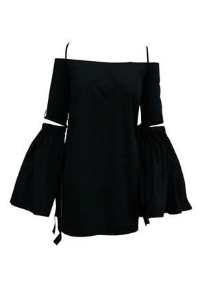 Ellery off-shoulder mini dress - Black