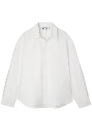 Sunnei EIWS over shirt - White